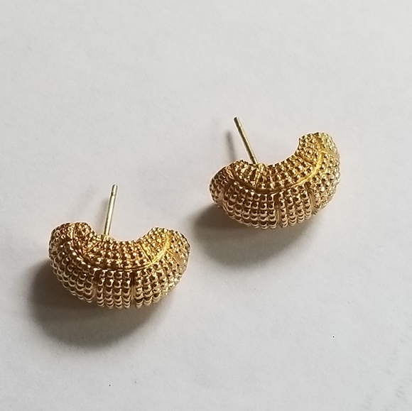 Vintage Dior Earrings 18k Gold plated - Picture 4 of 8